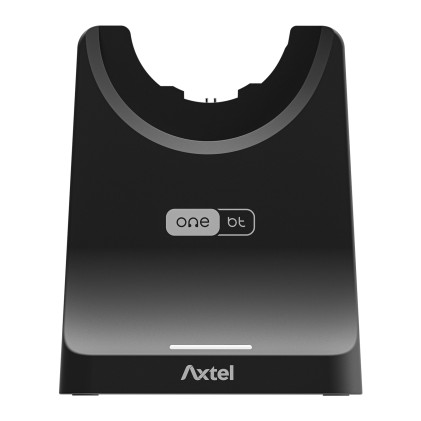 Axtel AXH-ONEBTD-CB cuffia e auricolare Wireless A Padiglione Ufficio Bluetooth Base di ricarica Nero