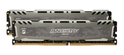 DDR4 16GB 3200 Ballistix Sport LT grey K2
