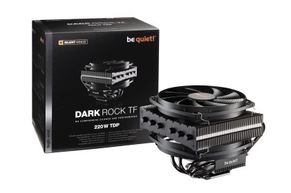 be quiet! Dark Rock TF Processore Refrigeratore 13,5 cm Nero, Argento