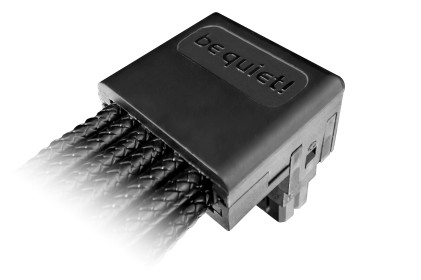 be quiet! 12V-2x6 / 12VHPWR 90&deg; Cable PCI-E 0,7 m