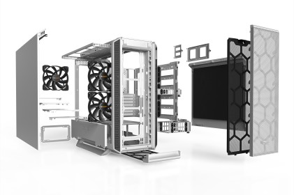 be quiet! Silent Base 802 White Midi Tower Bianco