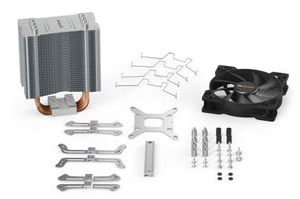 be quiet! Pure Rock 2 Processore Set refrigerante 12 cm 16 pezzo(i) Argento