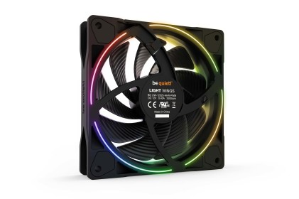 be quiet! Light Wings | 120mm PWM high-speed Case per computer Ventilatore 12 cm Nero 1 pz