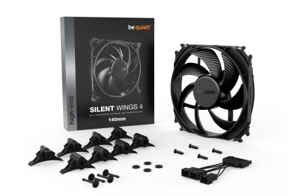 be quiet! SILENT WINGS 4 | 140mm Case per computer Ventilatore 14 cm Nero 1 pz