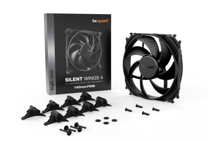be quiet! SILENT WINGS 4 | 140mm PWM Case per computer Ventilatore 14 cm Nero 1 pz