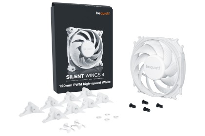 be quiet! BL115 sistema di raffreddamento per computer Case per computer Ventilatore 12 cm Bianco 1 pz