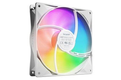 be quiet! LIGHT WINGS LX 140mm PWM High Speed 3-Pack White Case per computer Ventilatore 14 cm Bianco 3 pz