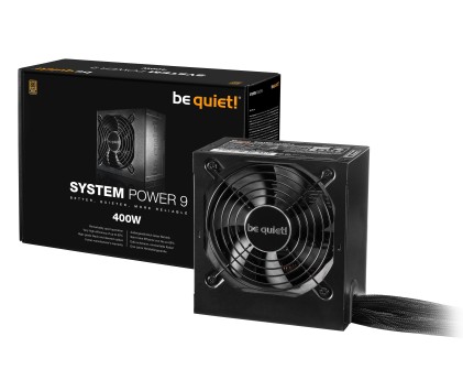 be quiet! System Power 9 alimentatore per computer 400 W 20+4 pin ATX ATX Nero