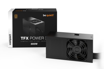 be quiet! TFX POWER 3 300W Bronze alimentatore per computer 20+4 pin ATX Nero