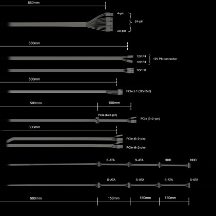 be quiet! Pure Power 13 M | 850W alimentatore per computer 20+4 pin ATX ATX Nero