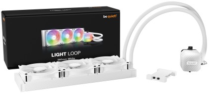 be quiet! LIGHT LOOP 360mm dissipatore a liquido tutto in uno 36 cm Bianco 1 pz