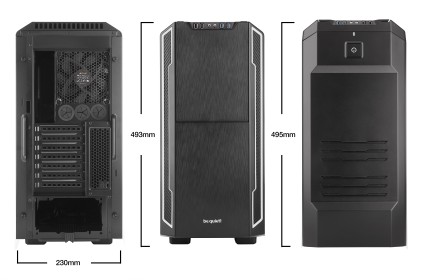 Be Quiet! Case Atx Silent Base 600 2Xusb2.0, 2Xusb3.2, 7 Slot Espansione, 7 Fan Mounting, Hd Audio I