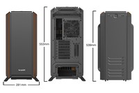 be quiet! Silent Base 801 Midi Tower Nero, Arancione