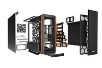 be quiet! Silent Base 801 Midi Tower Nero, Arancione