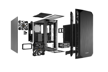 Be Quiet! Case Atx Pure Base 500 Black, 2Xusb 3.2, Mic+Audio, 7 Slot Espansione, 2.5/3.5 Drive Bay