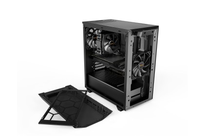 Be Quiet! Case Atx Pure Base 500 Black, 2Xusb 3.2, Mic+Audio, 7 Slot Espansione, 2.5/3.5 Drive Bay
