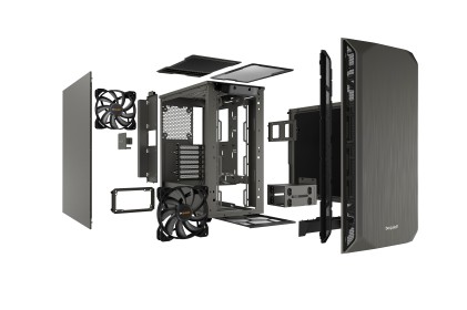 Be Quiet! Case Atx Pure Base 500 Metallic Gray, 2Xusb 3.2, 7 Slot Espansione, 2X3.5/5X2.5 Drive