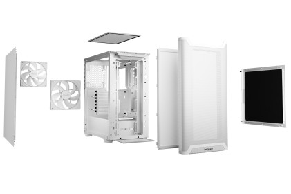 Be Quiet! Case Atx Pure Base 501 Airflow White