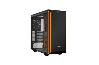 Be Quiet! Case Atx Pure Base 600 Window, 7 Hdd Slot, 2Xusb3.0, 1Xaudio I/O, Orange
