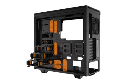 Be Quiet! Case Atx Pure Base 600 Window, 7 Hdd Slot, 2Xusb3.0, 1Xaudio I/O, Orange