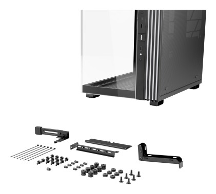 Be Quiet! Case Atx Light Base 600 Lx Black