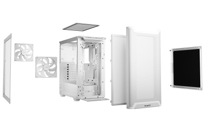 Bequiet Case Pure Base 501  Airflow Window White