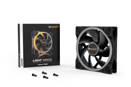 Be Quiet! Ventola Light Wings 120Mm Argb Pwm Fan Black