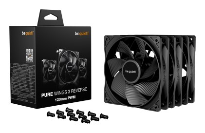 Pure Wings 3 120Mm Pwm Reverse  3-Pack