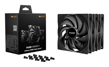 Pure Wings 3 140Mm Pwm High-Speed 3-Pack
