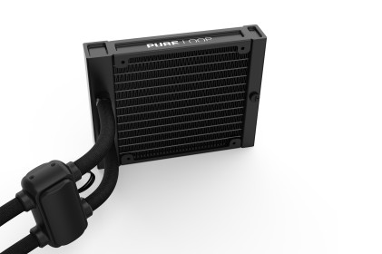Be Quiet! Dissipatore A Liquido Pure Loop 120Mm All In One, 1 X 120Mm Pwm Fan, For Intel Socket: 1200/2066/115X/2011(-3) Square Ilm, For Amd Socket: Amd: Am4/Am3(+)