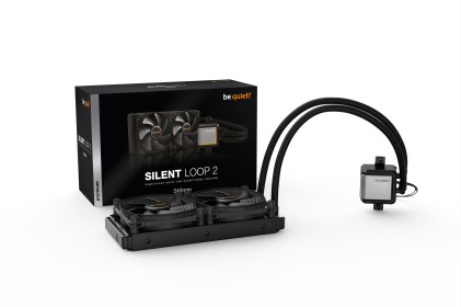 Be Quiet! Dissipatore A Liquido Silent Loop 2 240Mm, Velocita Motore Pompa 2800 Giri/Min, Lunghezza