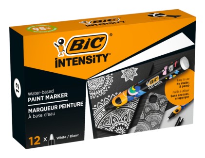 BIC Intensity evidenziatore 12 pz Tipo di punta Bianco