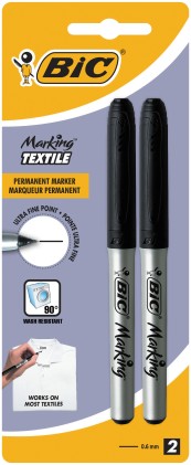 BIC 933872 evidenziatore 2 pz Nero
