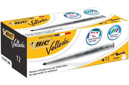 BIC Velleda 1741 evidenziatore Tipo di punta Nero
