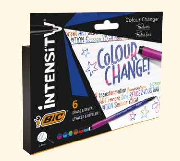 BIC Intensity Colour Change evidenziatore 6 pz Multicolore