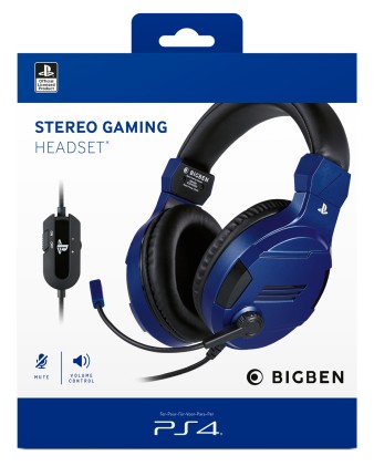 Cuffie Gaming Big Ben Playstation 4 Stereo Headset Ps4Ofheadsetv3B