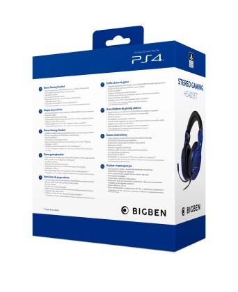 Cuffie Gaming Big Ben Playstation 4 Stereo Headset Ps4Ofheadsetv3B