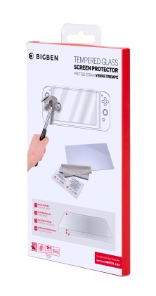 Pellicola Protettiva Schermo Big Ben Switch2Tempglass Switch Lite Kit