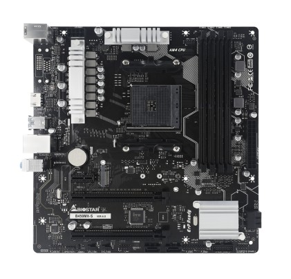 Biostar B450MX-S scheda madre AMD B450 Socket AM4 micro ATX