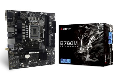 Biostar B760MX2-E D4 scheda madre Intel B760 LGA 1700 micro ATX