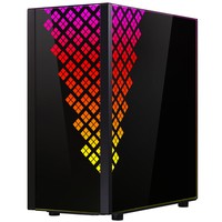 Bitfenix Case Mid.T Dawn Rgb Tg Black