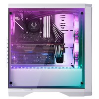 Case Midi BitFenix Enso Mesh RGB, Tempered Glass - White