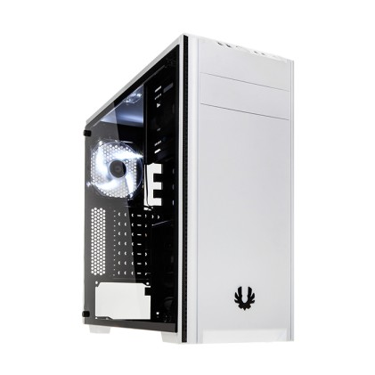 Case Midi BitFenix Nova TG, Tempered Glass - White