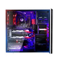 Case Midi BitFenix Nova TG, Tempered Glass - White