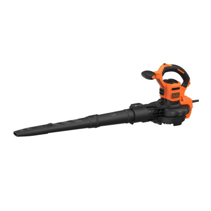 Black & Decker Spazzafoglie BEBLV300-QS soffiatore elettrico trituratore con soffiaggio fino a 315 Km/h 3KW