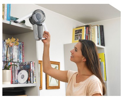 Black & Decker Aspirabriciole PV1820L-QW senza fili a batteria con bocchetta aspirante e doppio sistema di filtraggio 18V 27Wh