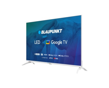 Tv 43 Blaupunkt 4K Dbt2 Google Tv Dvbt2 Dvbs2 New Smart Bianco Wifi