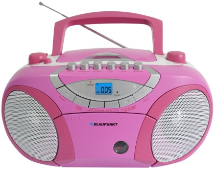 BLAUPUNKT BB15PK Boombox Blaupunkt BB15PK, AM-FM, cassette, CD/MP3/USB/AUX