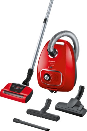 Aspirapolvere Traino Bosch Serie 4 Proanimal Rosso Bgls4Pet2