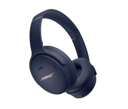 Bose QuietComfort 45 Auricolare Con cavo e senza cavo A Padiglione Musica e Chiamate USB tipo-C Bluetooth Blu